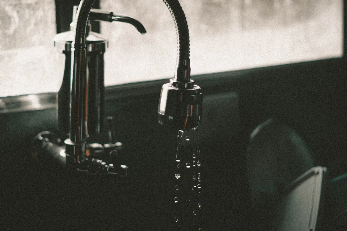 Dripping faucet to prevent pipes from freezing during a power outage